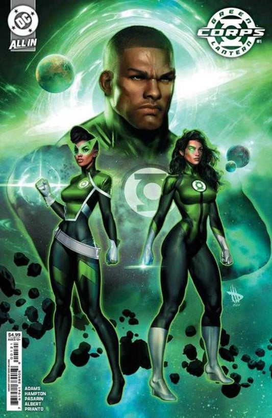 Green Lantern Corps #1 Cover B Dave Wilkins Card Stock Variant - The Fourth Place