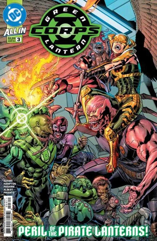 Green Lantern Corps 3 Cover A Fernando Pasarin & Oclair Albert - The Fourth Place