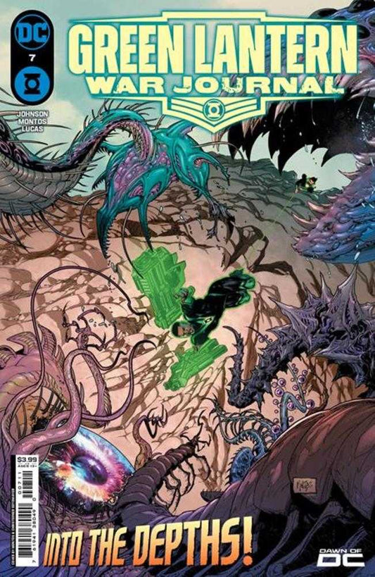 Green Lantern War Journal #7 Cover A Montos - The Fourth Place