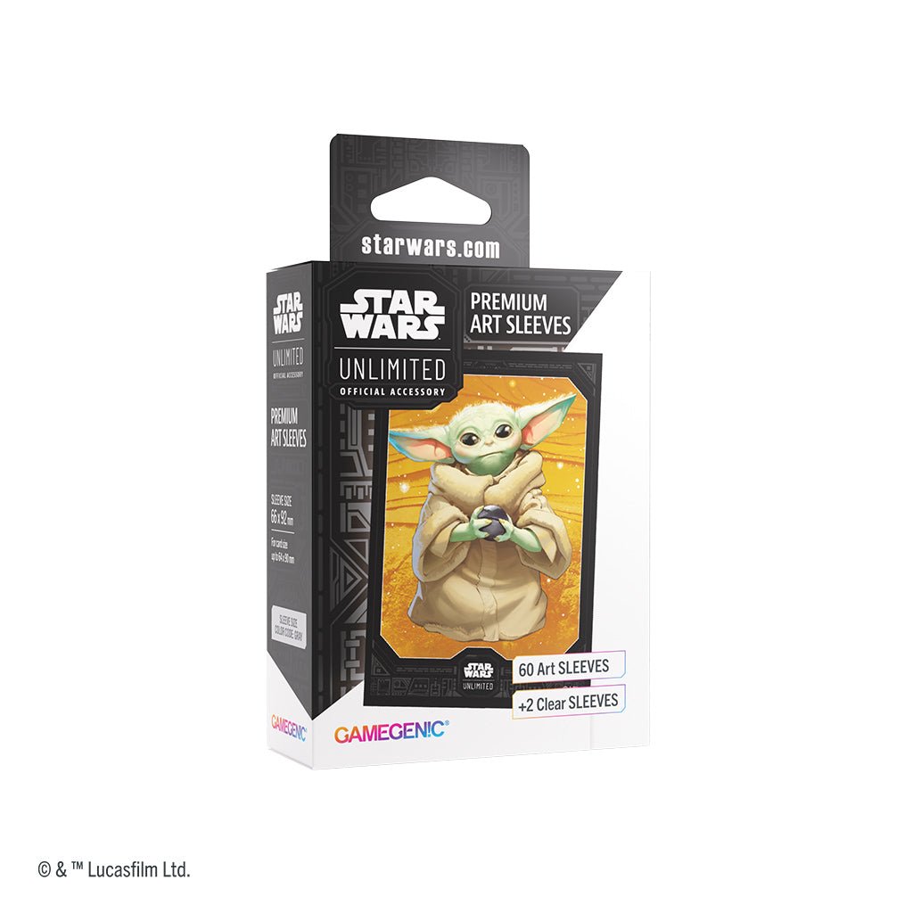 Grogu Premium Art Sleeve - Star Wars: Unlimited - The Fourth Place