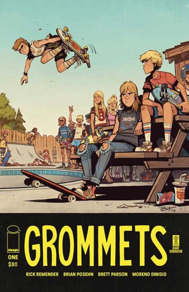 Grommets #1 (Of 7) Cover A Brett Parson - The Fourth Place