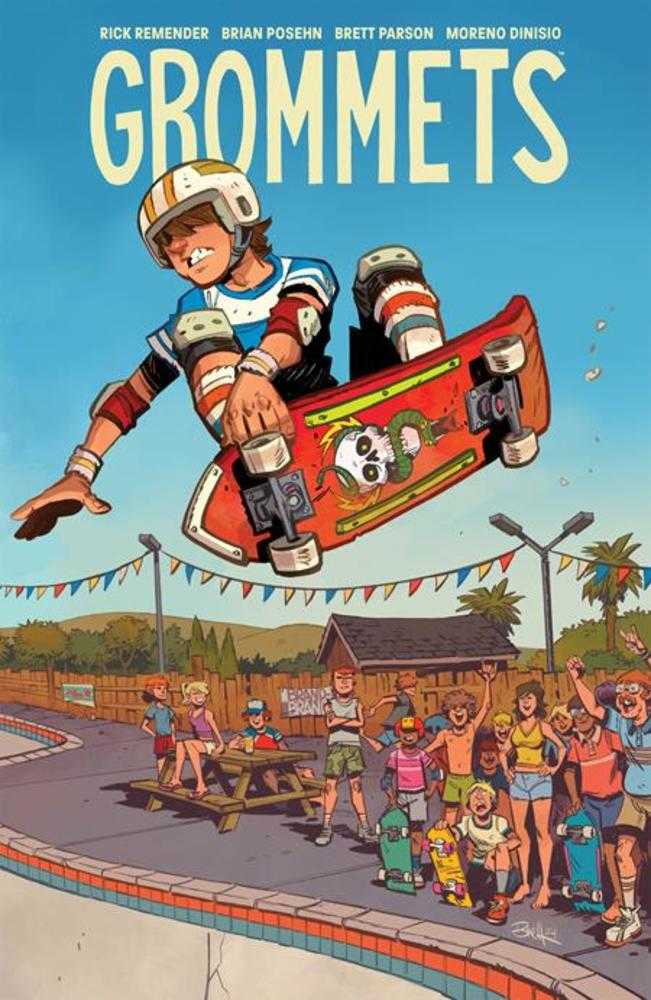 Grommets TPB Direct Market Exclusive Brett Parson Cover - The Fourth Place