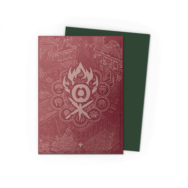 Dragon Shield Sleeves: Dual Matte 'Guildpact Series- 'Gruul Clans' (100 ct.)