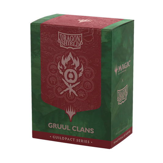 Dragon Shield Sleeves: Dual Matte 'Guildpact Series- 'Gruul Clans' (100 ct.)