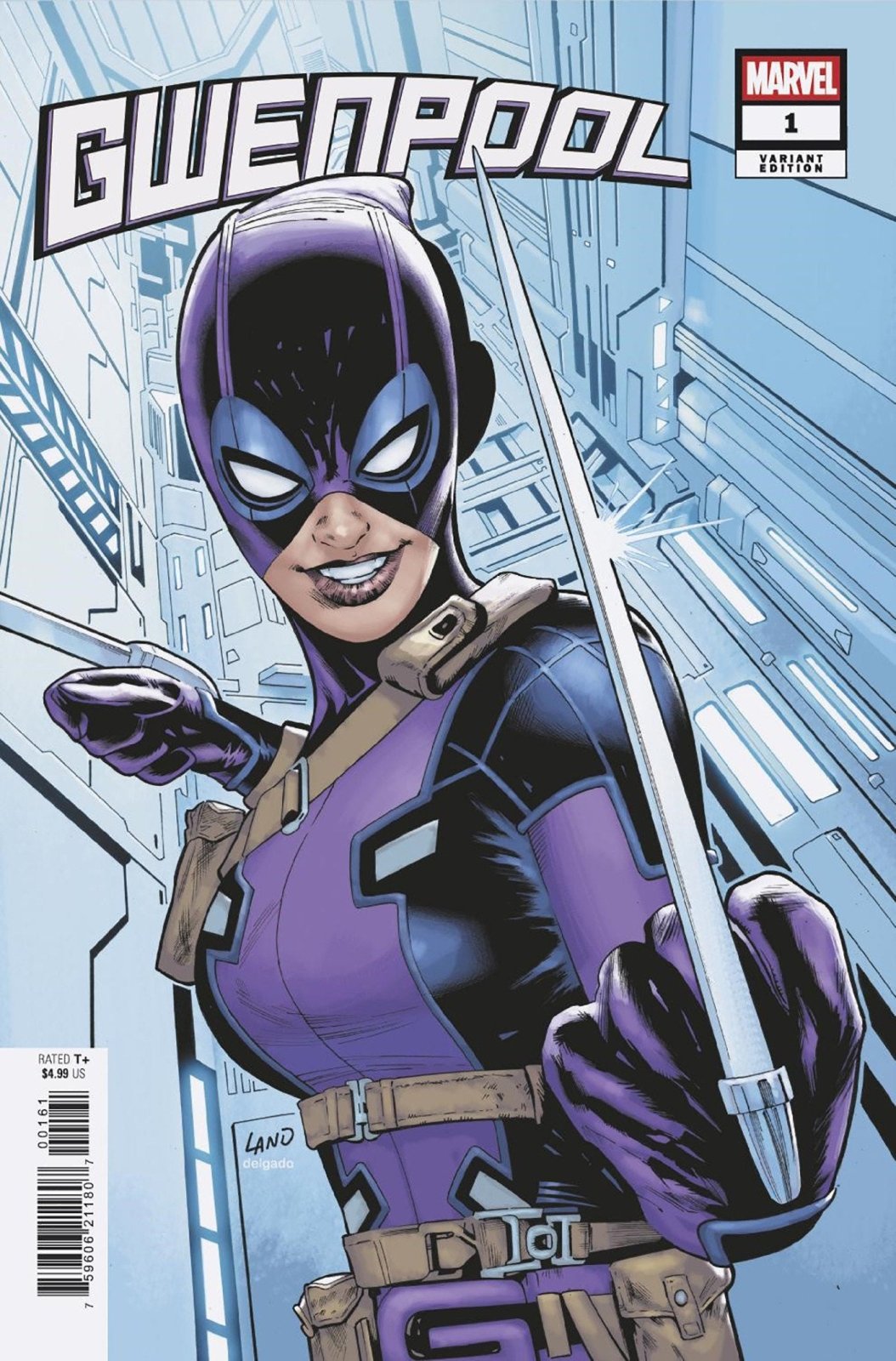 Gwenpool 1 Greg Land Variant - The Fourth Place