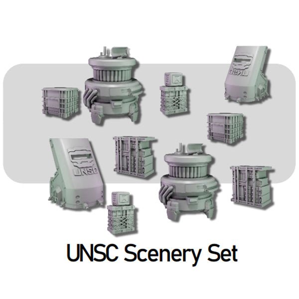 HALO: Flashpoint - UNSC Scenery Set - The Fourth Place