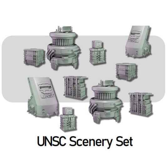 HALO: Flashpoint - UNSC Scenery Set - The Fourth Place