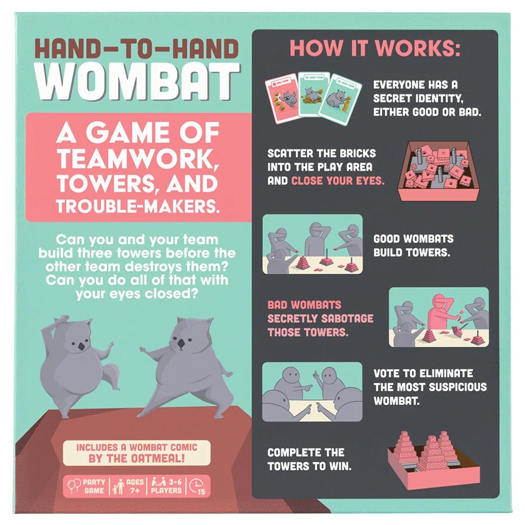 Hand - to - Hand Wombat - The Fourth Place