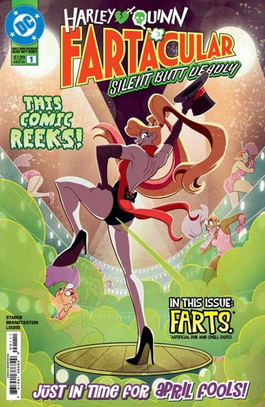 Harley Quinn Fartacular Silent Butt Deadly 1 (One Shot) Cover A Ted Brandt & Ro Stein - The Fourth Place