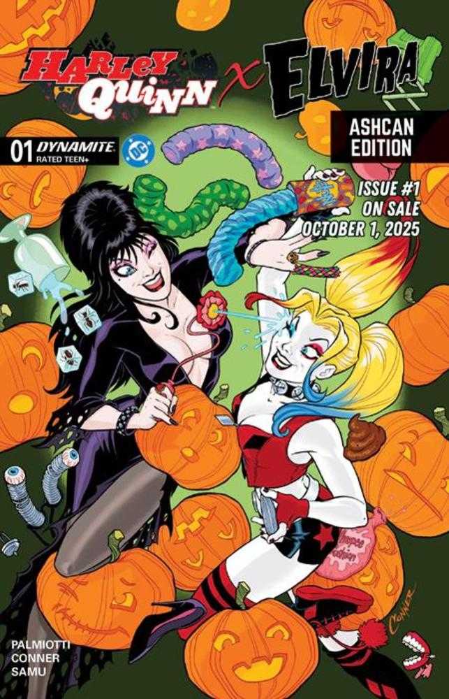 Harley Quinn X Elvira 1 Ashcan Promo (Free) - The Fourth Place