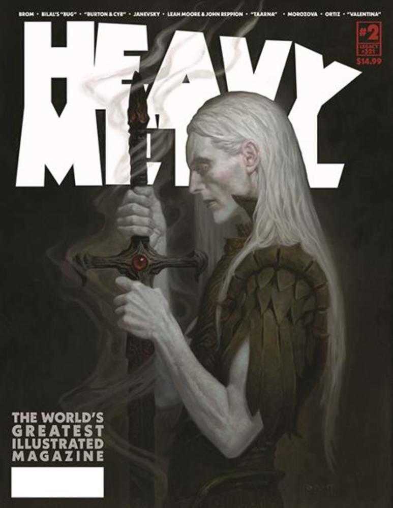 Heavy Metal Magazine 2 Cover A Brom (Mature) - The Fourth Place