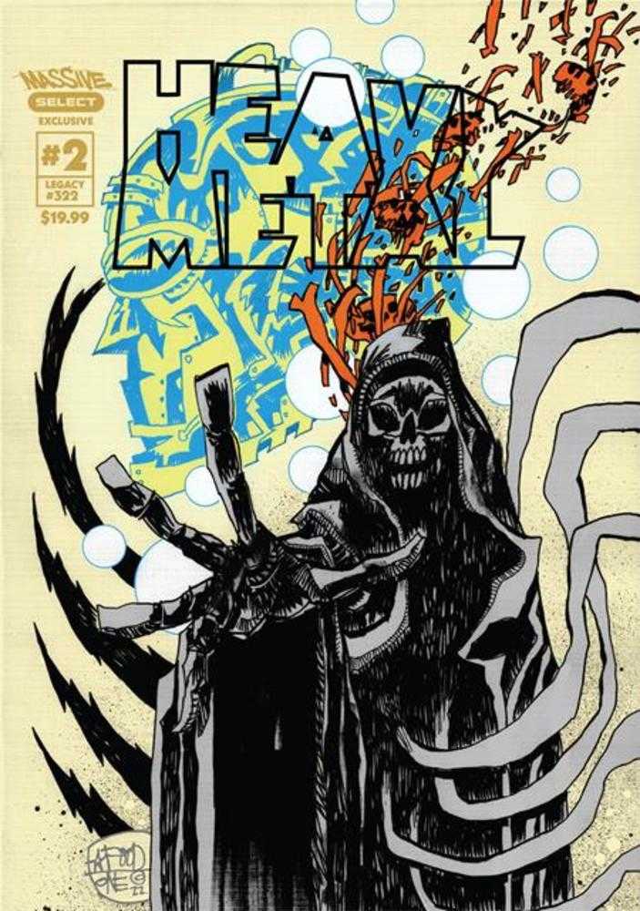 Heavy Metal Magazine 2 Cover D Jim Mahfood Massive Select Exclusive Variant (Mature) - The Fourth Place