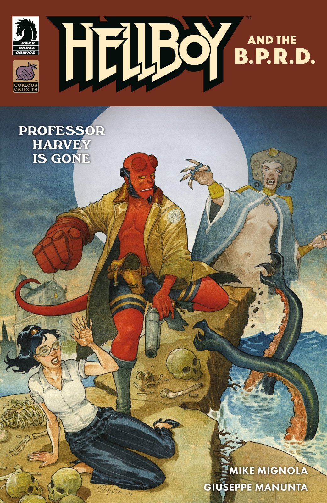 Hellboy And The B.P.R.D.: Professor Harvey Is Gone One - Shot (Cover A) (Giuseppe Manunta) - The Fourth Place