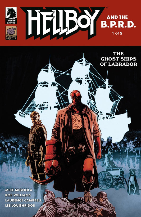 Hellboy And The B.P.R.D.: The Ghost Ships Of Labrador 1 (Cover A) (Laurence Campbell) - The Fourth Place
