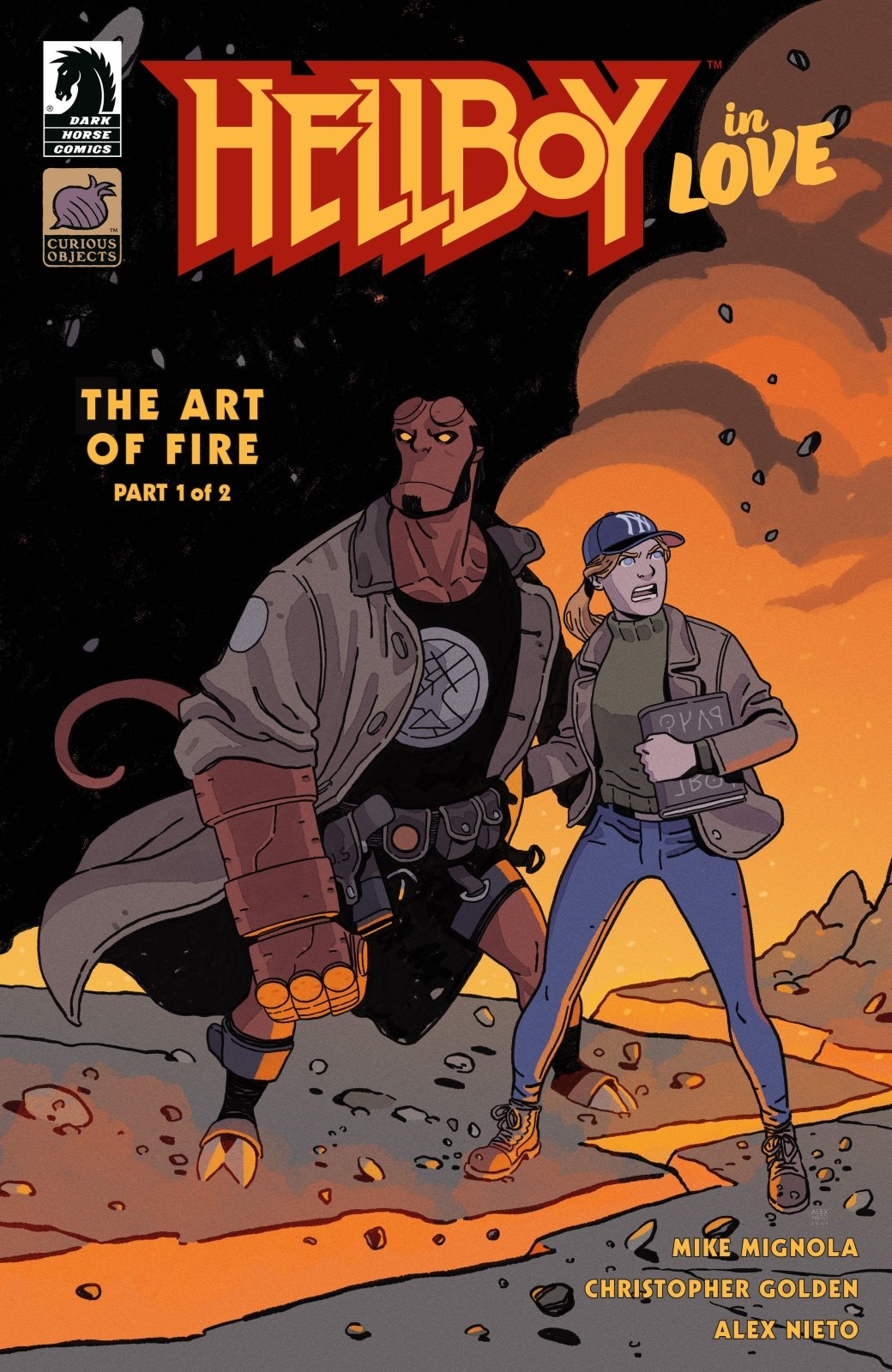 Hellboy In Love: The Art Of Fire 1 (Cover A) (Alex Nieto) - The Fourth Place