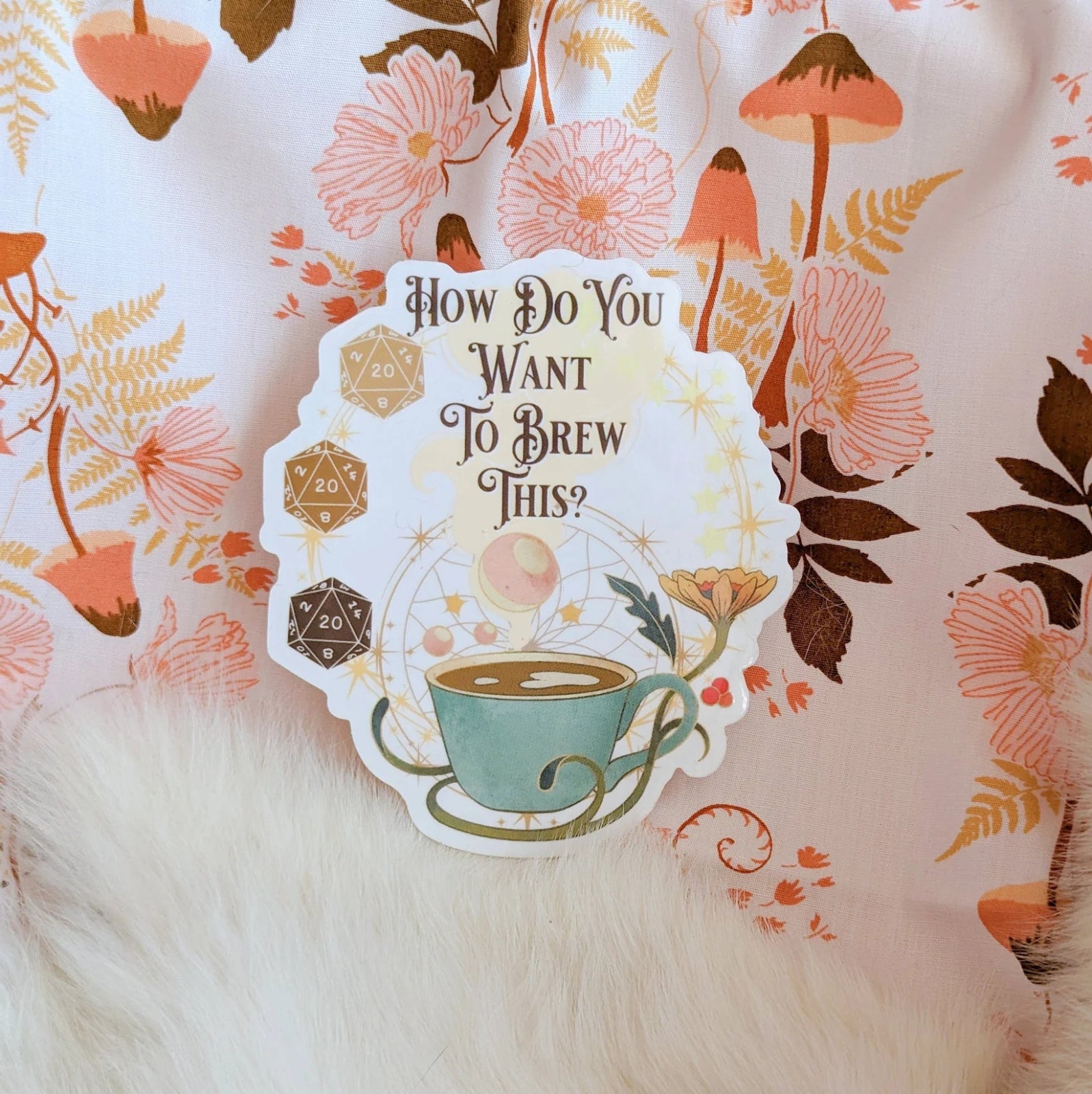 "How Do You Want To Brew This?" Vinyl Sticker - The Fourth Place