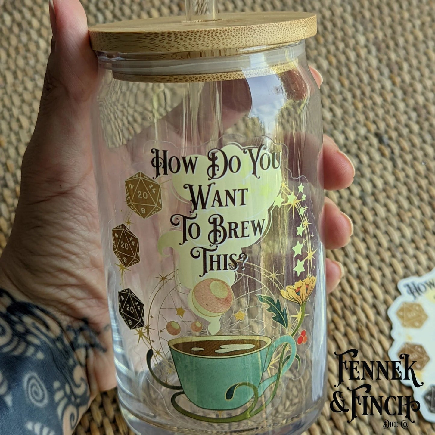 "How Do You Want To Brew This?" Vinyl Sticker - The Fourth Place