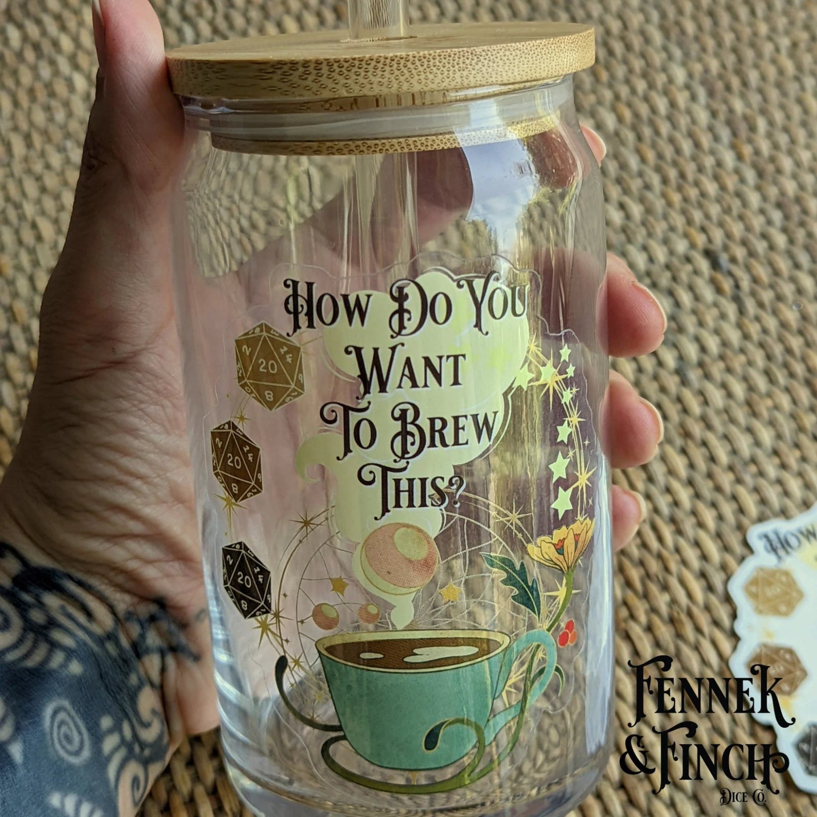 "How Do You Want To Brew This?" Vinyl Sticker - The Fourth Place