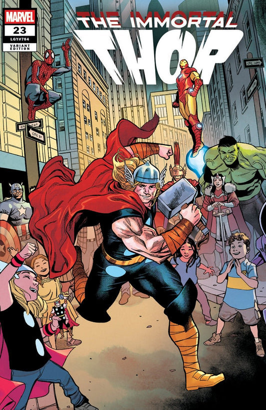 Immortal Thor 23 Martin Coccolo Death Of The Immortal Thor 3 - Part Connecting Variant - The Fourth Place