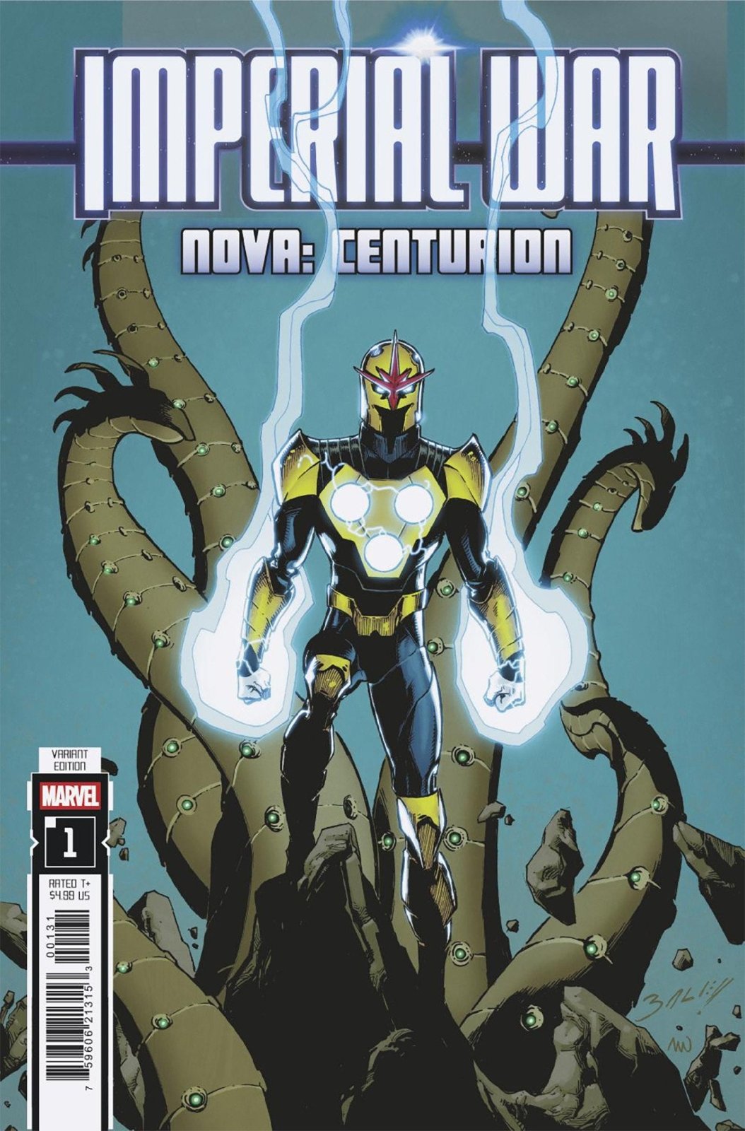 Imperial War: Nova Centurion 1 Mark Bagley Variant - The Fourth Place