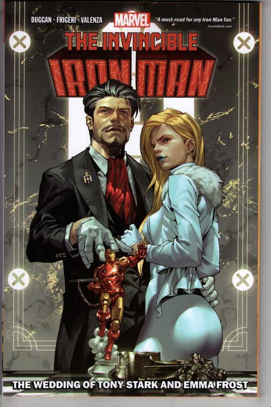 Invincible Iron Man TPB Volume 02 Wedding Tony Stark Emma Frost - The Fourth Place