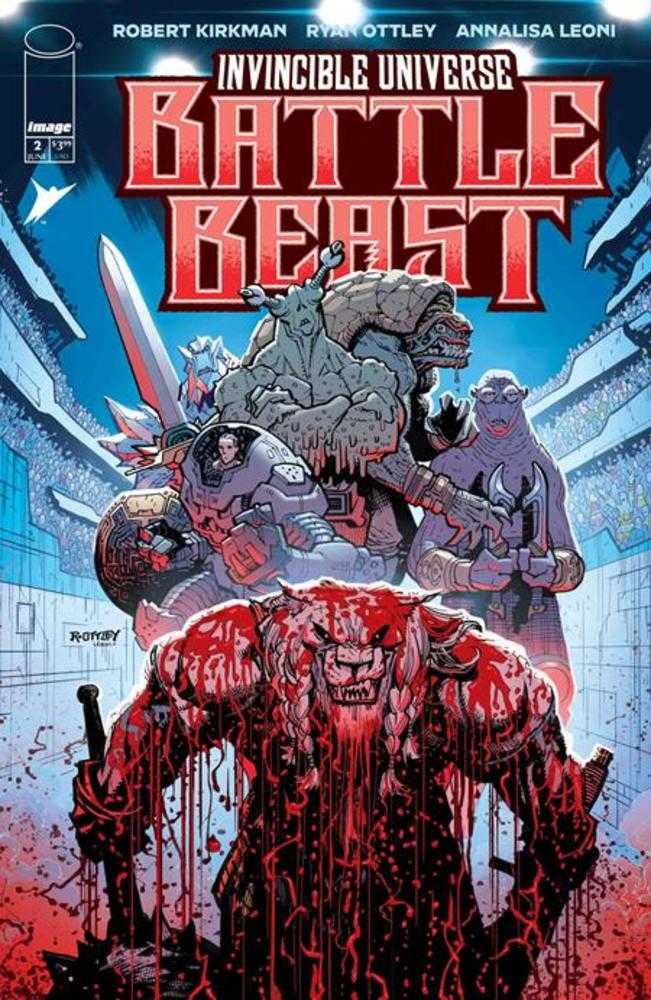 Invincible Universe Battle Beast 2 Cover A Ryan Ottley & Annalisa Leoni - The Fourth Place