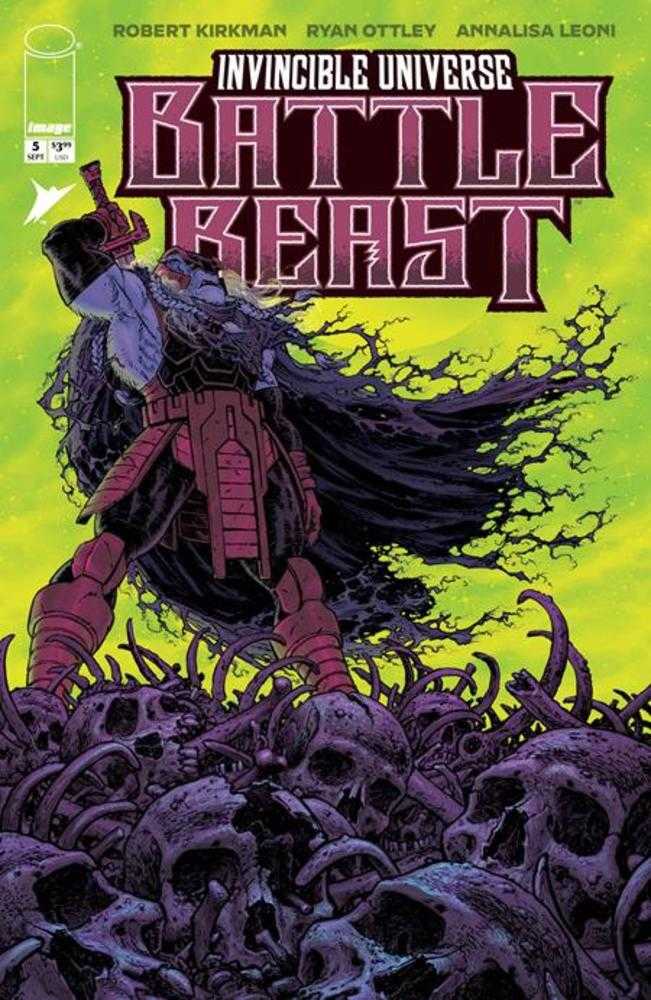 Invincible Universe Battle Beast 5 Cover B Tony Moore Variant - The Fourth Place