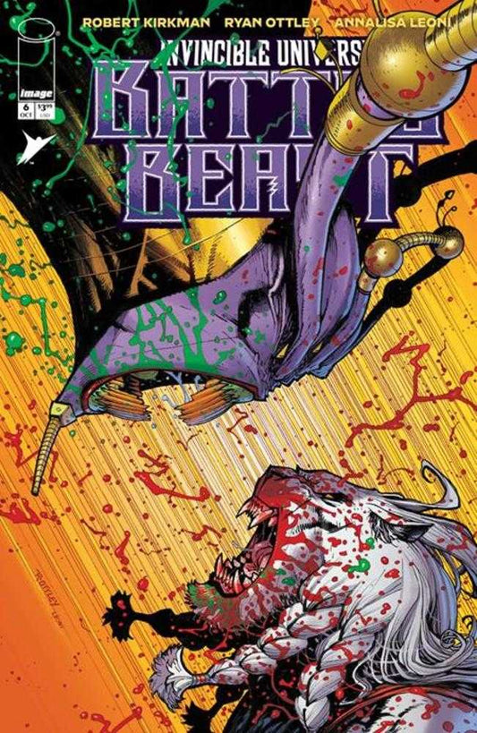 Invincible Universe Battle Beast 6 Cover A Ryan Ottley & Annalisa Leoni - The Fourth Place