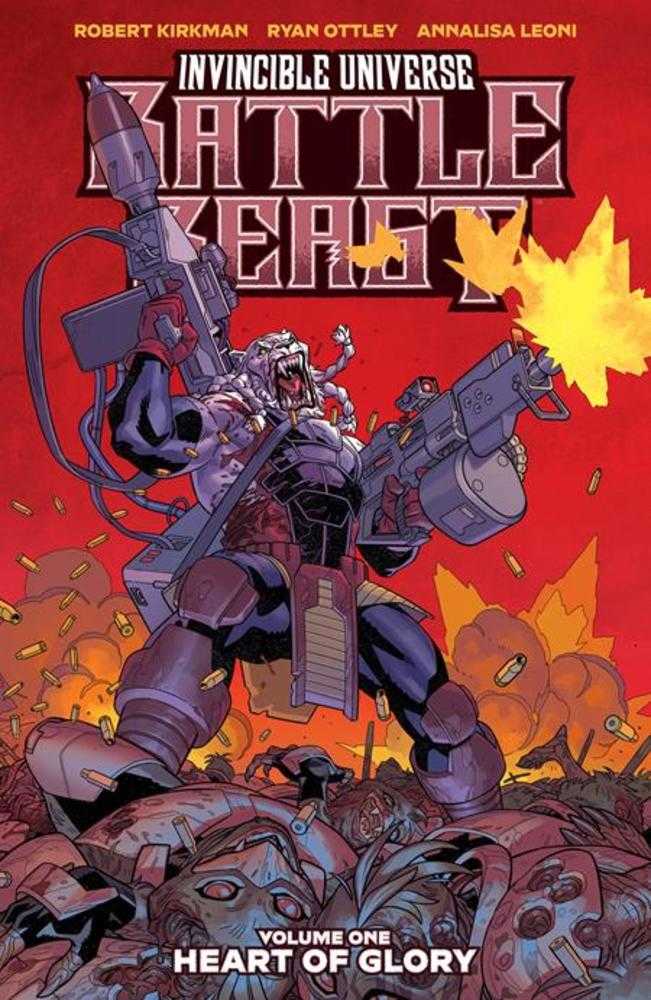 Invincible Universe Battle Beast TPB Volume 01 Direct Market Exclusive Ryan Ottley & Annalisa Leoni Cover - The Fourth Place