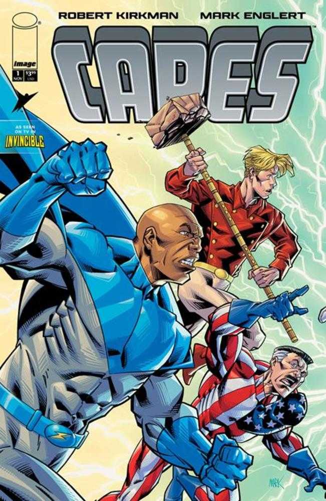 Invincible Universe Capes 1 Cover B Mark Englert Variant - The Fourth Place