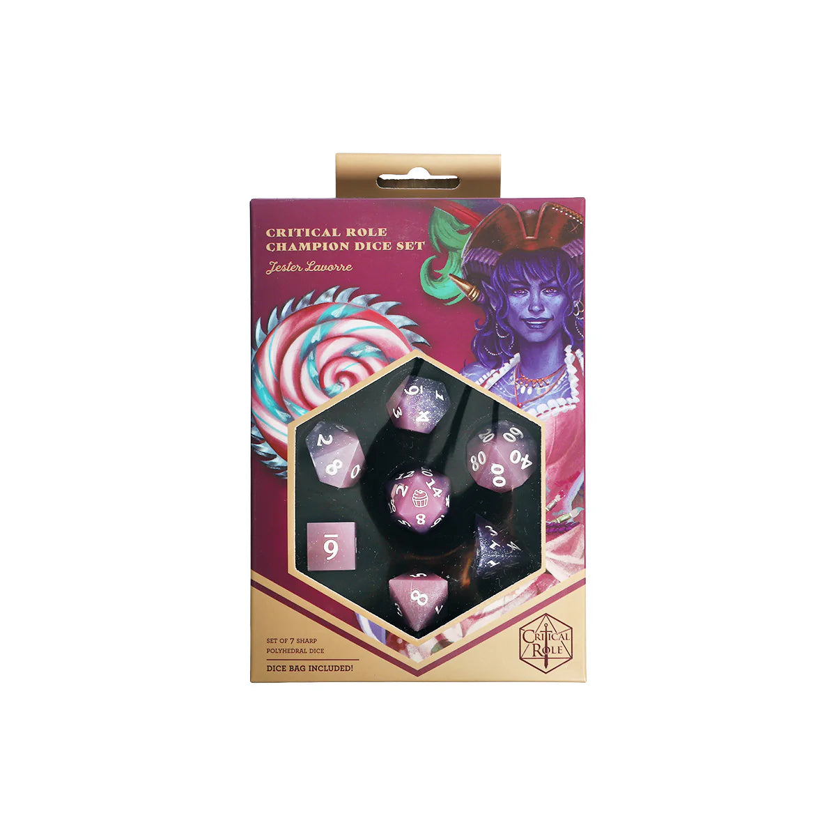 Champion Dice Set: Jester Lavorre