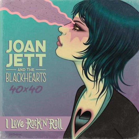 Joan Jett & Blackheart Bad Reputation/I Love Rocknroll Hardcover (M - The Fourth Place