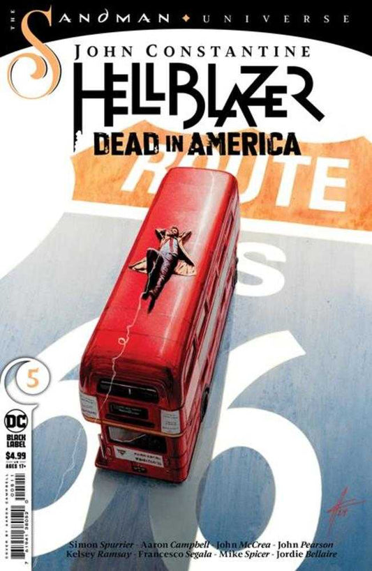 John Constantine Hellblazer Dead In America #5 (Of 9) Cover A Aaron Campbell (Mature) - The Fourth Place