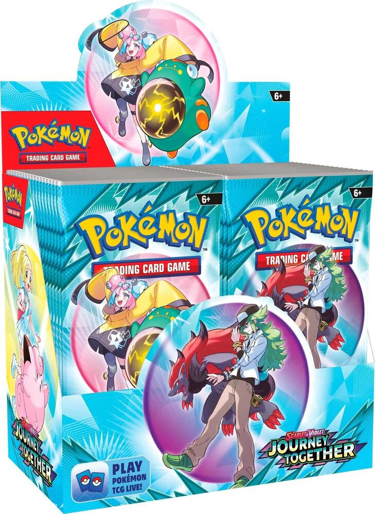 Journey Together - Booster Box (36 Packs) nPokemon TCG: Scarlet & Violet - The Fourth Place