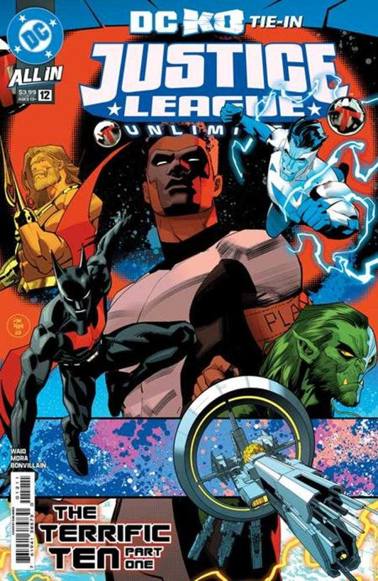 Justice League Unlimited 12 Cover A Dan Mora (DC K.O.) - The Fourth Place