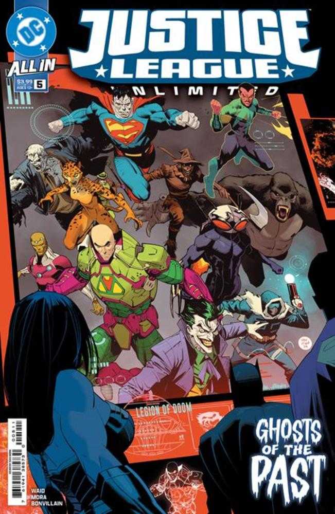 Justice League Unlimited 5 Cover A Dan Mora - The Fourth Place