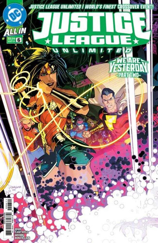 Justice League Unlimited 6 Cover A Dan Mora Connecting (We Are Yesterday) - The Fourth Place