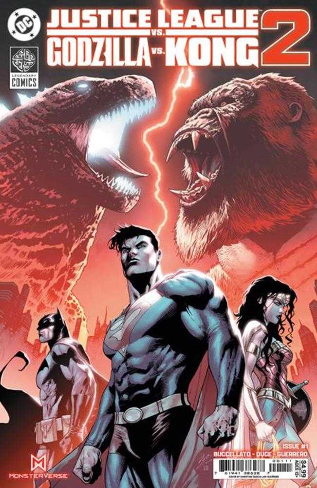 Justice League vs Godzilla vs Kong 2 1 (Of 7) Cover A Christian Duce - The Fourth Place
