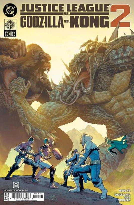 Justice League vs Godzilla vs Kong 2 2 (Of 7) Cover A Christian Duce - The Fourth Place