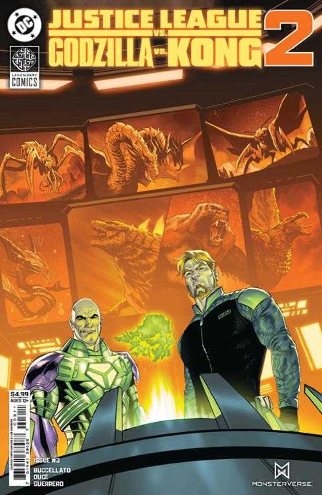 Justice League vs Godzilla vs Kong 2 3 (Of 7) Cover A Christian Duce - The Fourth Place