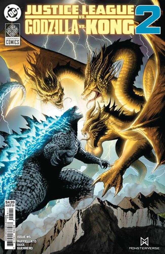 Justice League vs Godzilla vs Kong 2 5 (Of 7) Cover A Christian Duce - The Fourth Place
