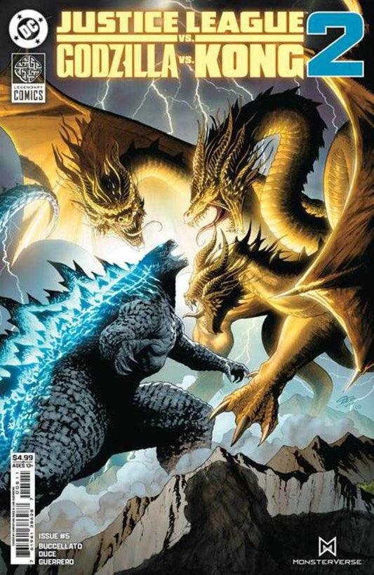Justice League vs Godzilla vs Kong 2 5 (Of 7) Cover A Christian Duce - The Fourth Place