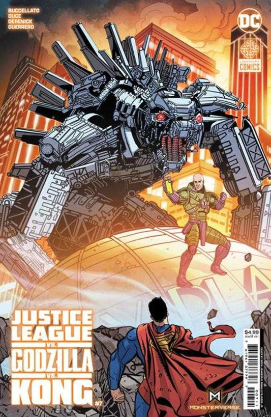 Justice League vs Godzilla vs Kong #7 (Of 7) Cover A Drew Johnson - The Fourth Place