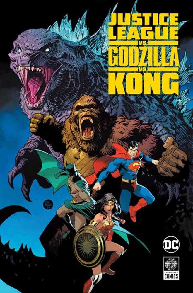 Justice League vs Godzilla vs Kong Hardcover - The Fourth Place