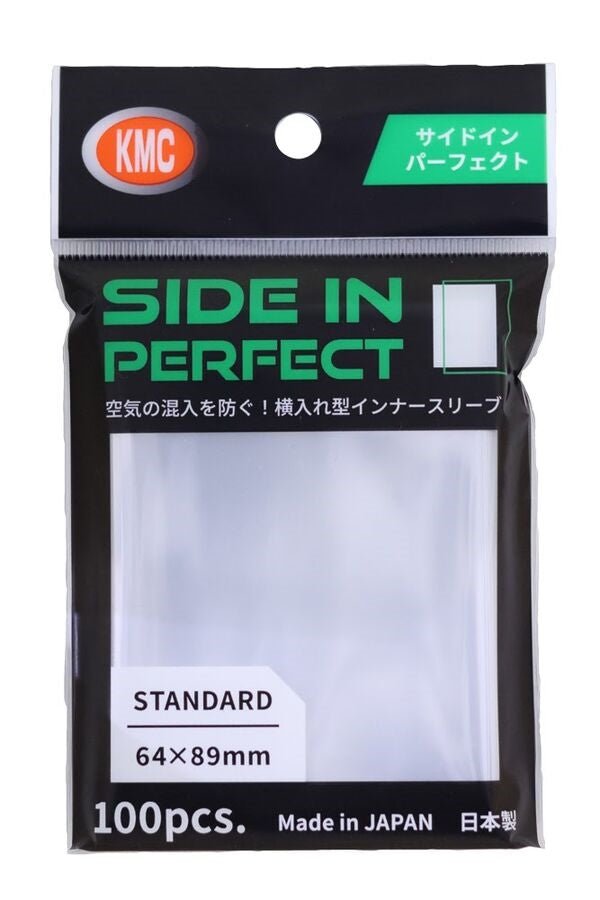 KMC PERFECT SIZE SIDE - IN SLEEVE - CLEAR 100CT - The Fourth Place