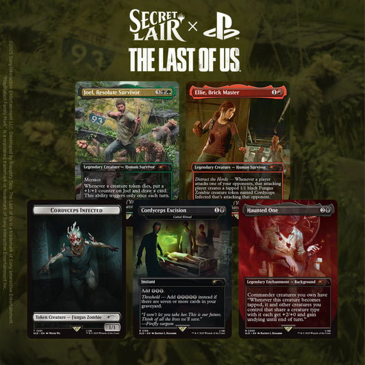 MTG Secret Lair x The Last of Us Part I