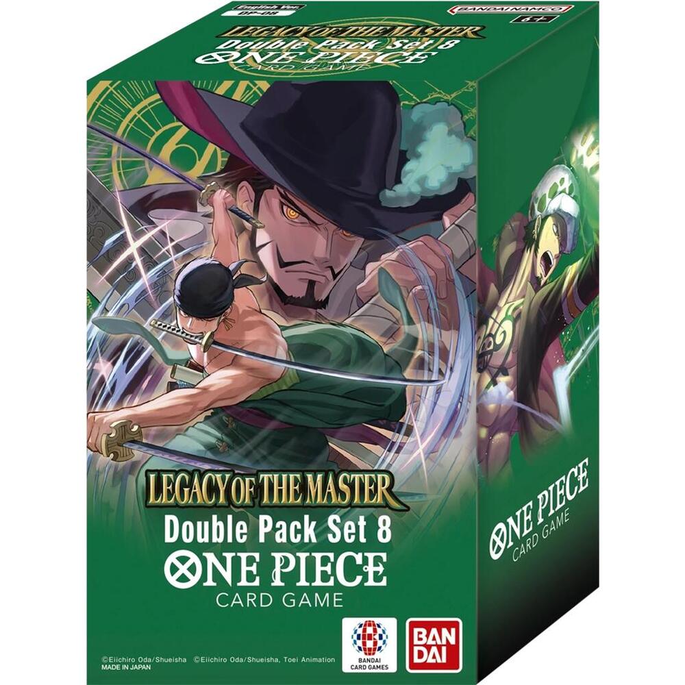 LEGACY OF THE MASTER Double Pack Set 8 - One Piece Card Game - The Fourth Place