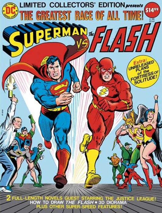 Limited Collectors Edition #48 Superman vs The Flash Facsimile Edition Cover A Carmine Infantino Jose Luis Garcia - Lopez & Bob Oksner - The Fourth Place