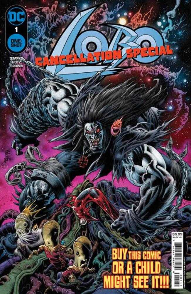 Lobo Cancellation Special #1 (One Shot) Cover A Kyle Hotz (Mature) - The Fourth Place