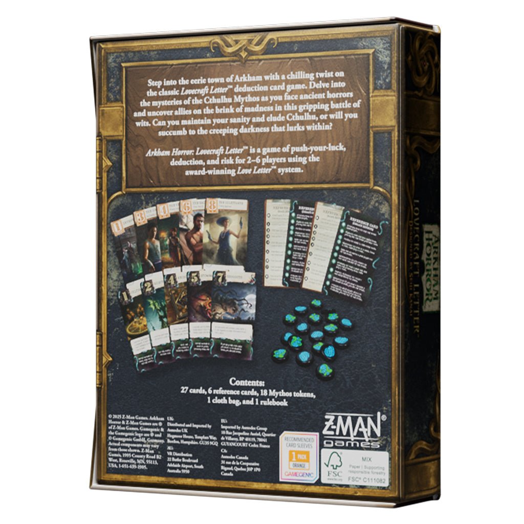Lovecraft Letter - Arkham Horror - The Fourth Place